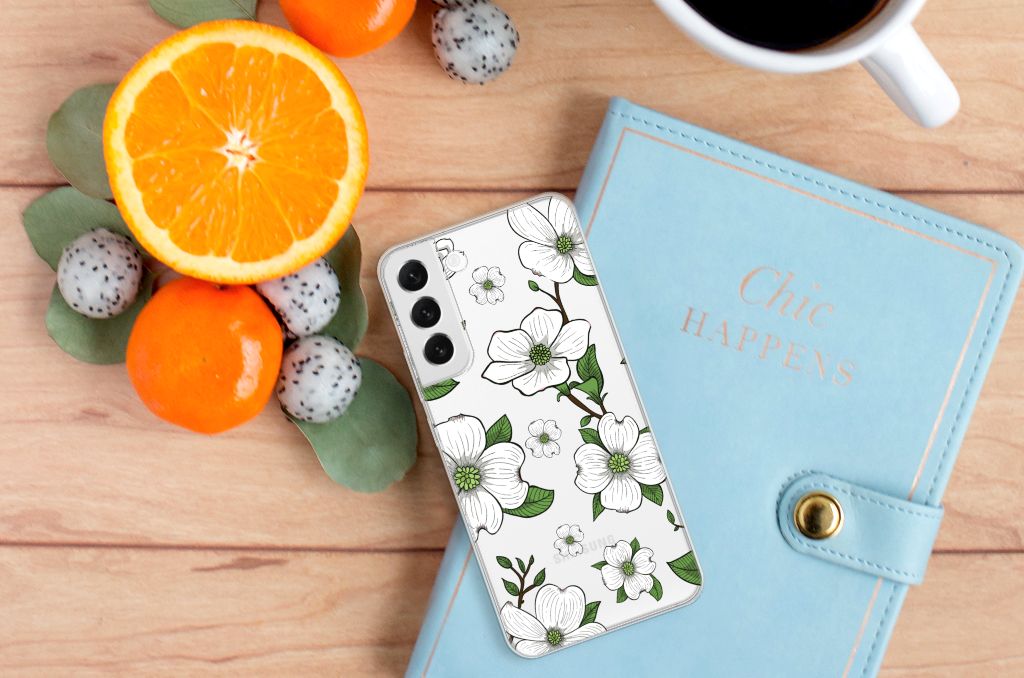 Samsung Galaxy S22 Plus TPU Case Dogwood Flowers