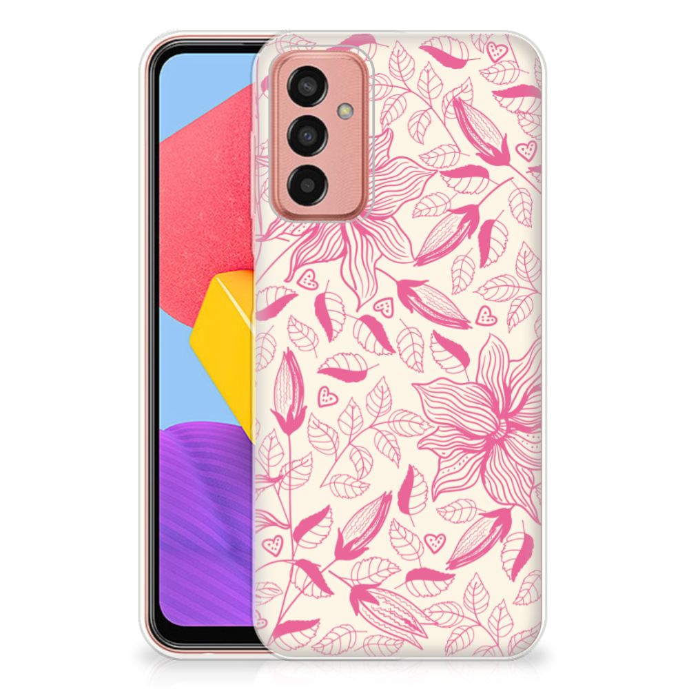 Samsung Galaxy M13 | M23 TPU Case Pink Flowers B2C Telecom
