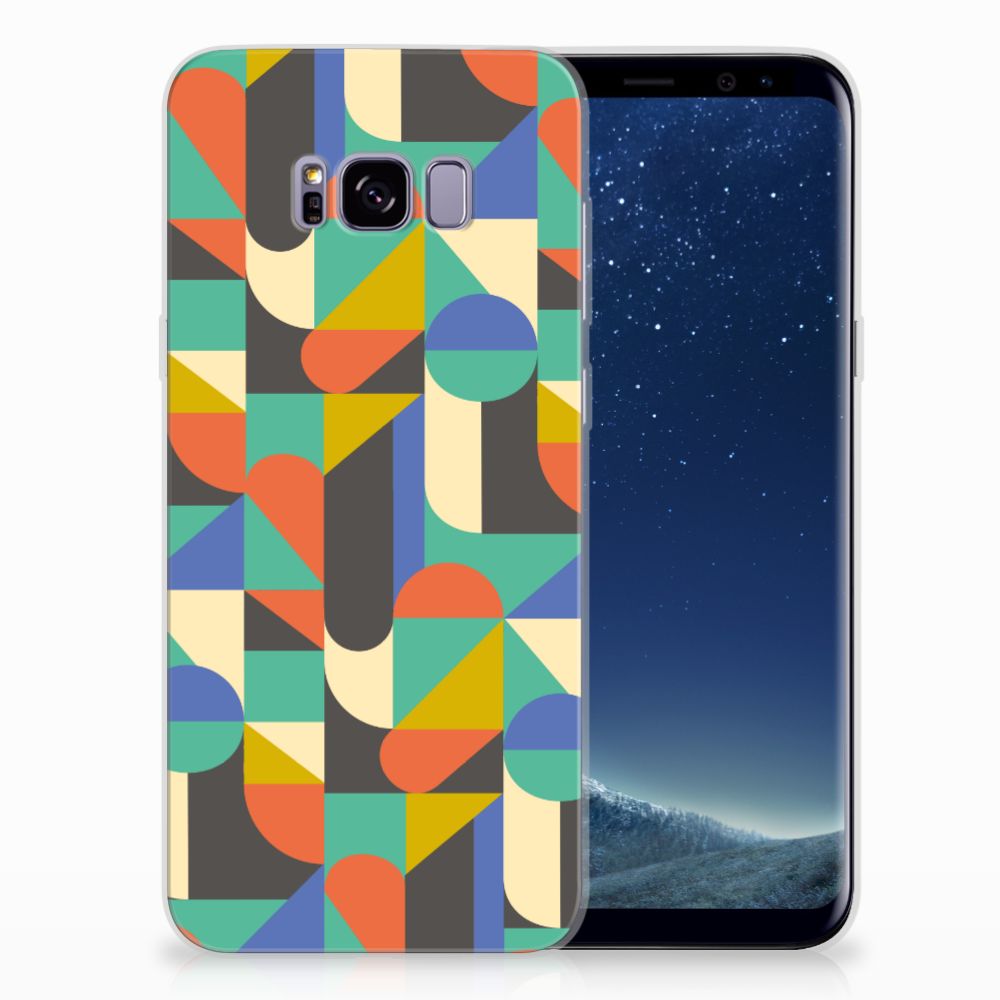 Samsung Galaxy S8 Plus TPU bumper Funky Retro