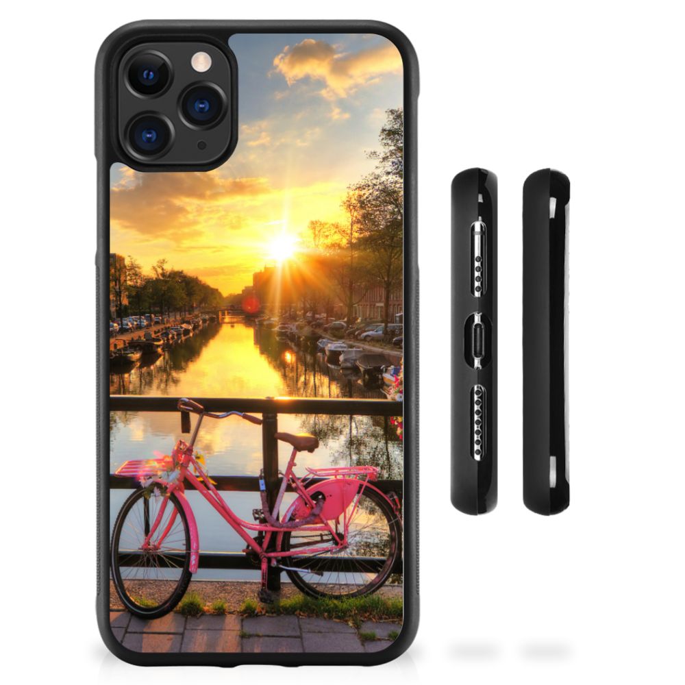 Apple iPhone 11 Pro Max Silicone Hoesje Amsterdamse Grachten B2C Telecom