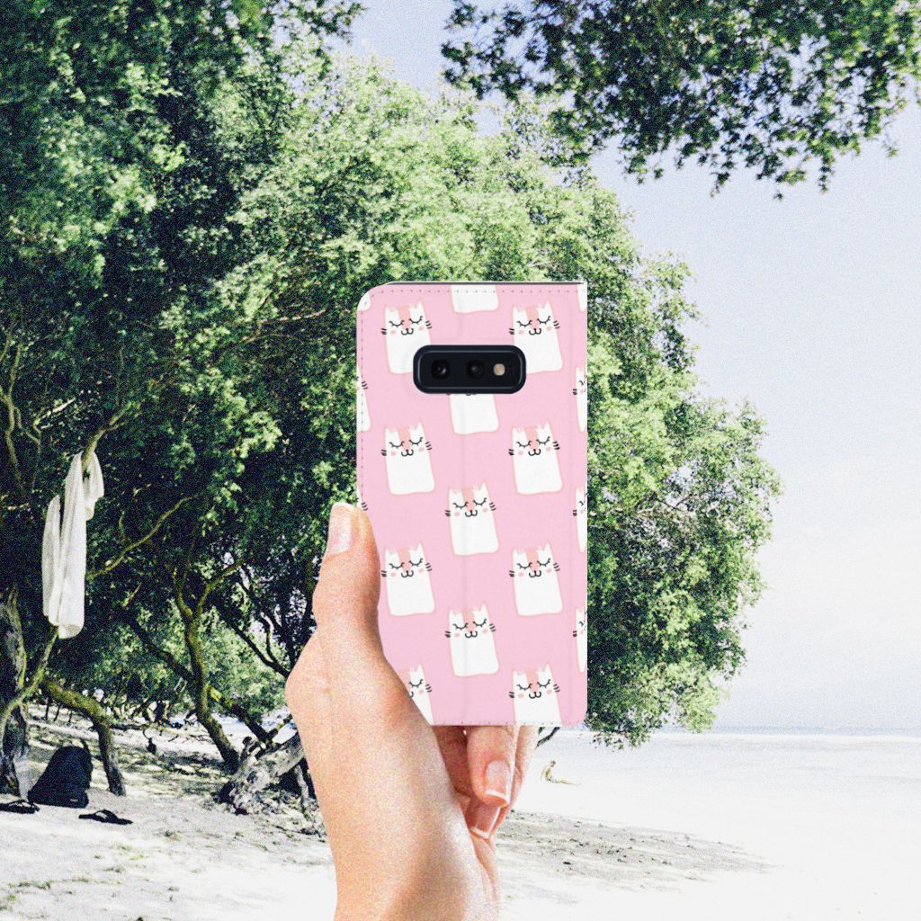 Samsung Galaxy S10e Hoesje maken Sleeping Cats