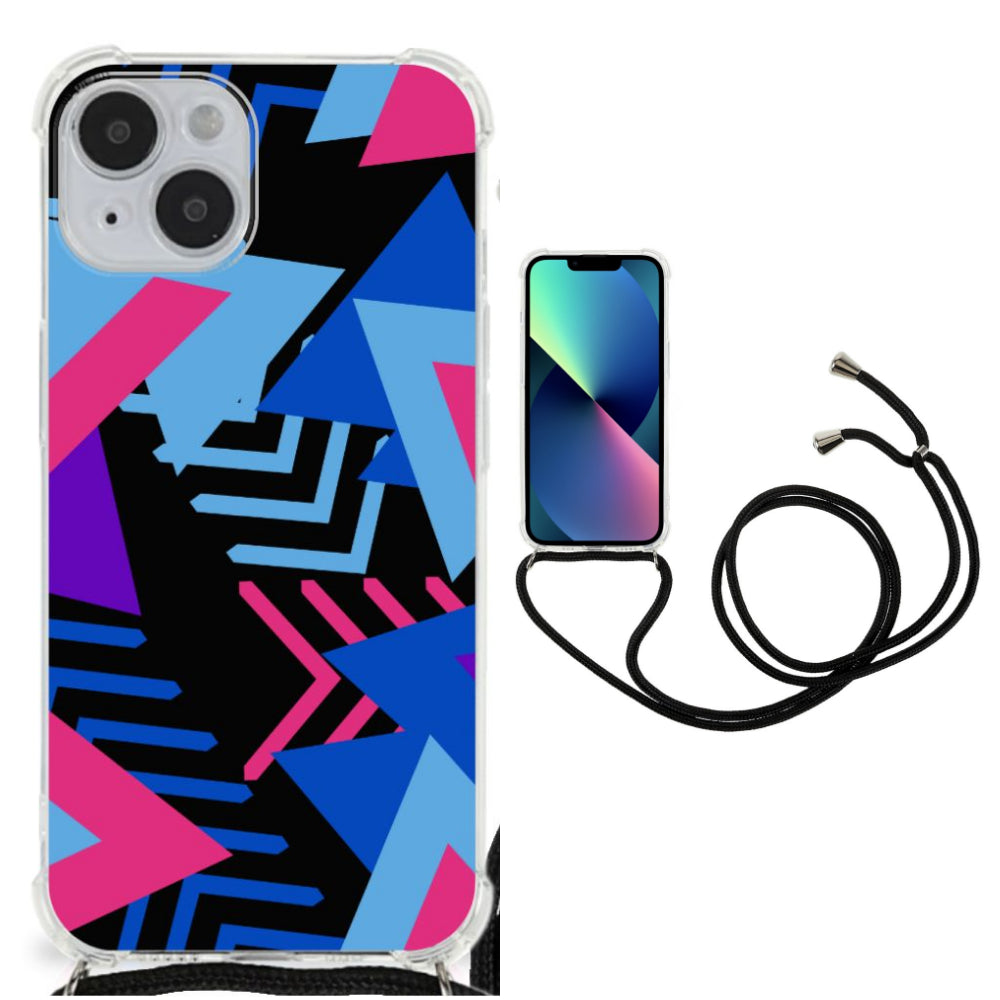 iPhone 14 Shockproof Case Funky Triangle