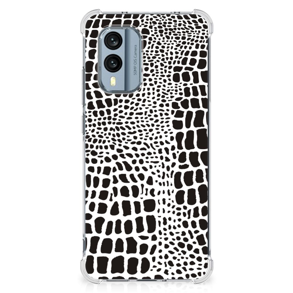 Nokia X30 Case Anti-shock Slangenprint