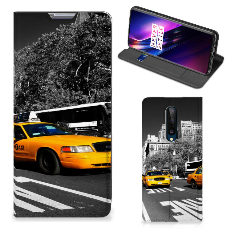 OnePlus 8 Book Cover New York Taxi