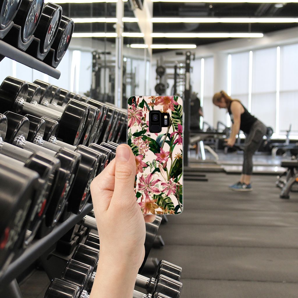 Samsung Galaxy S9 TPU Case Flowers