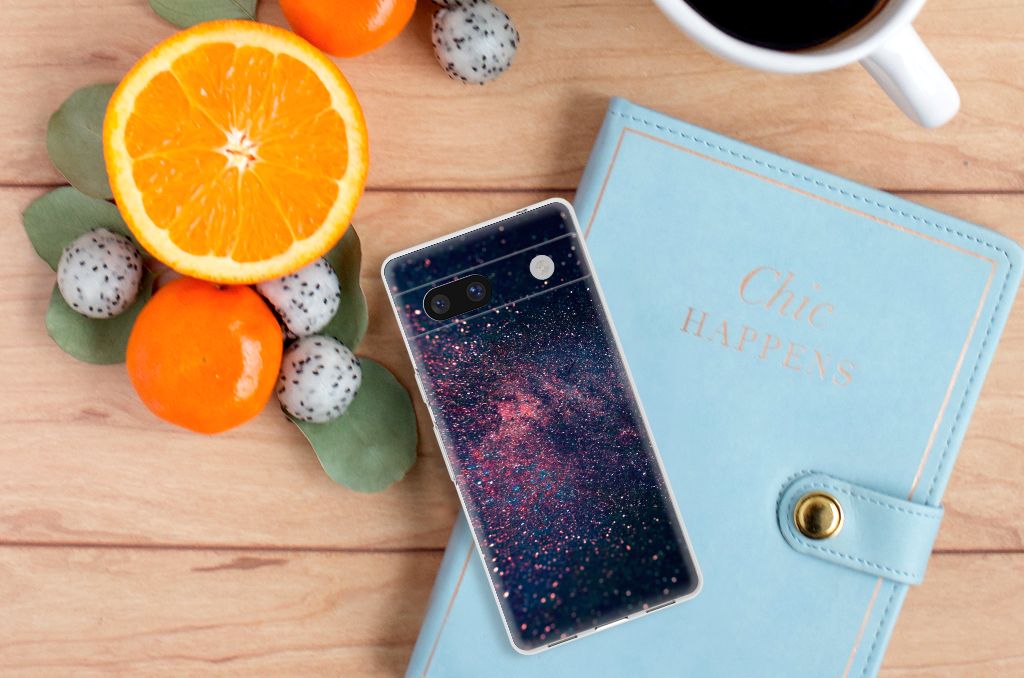 Google Pixel 7A TPU Hoesje Stars