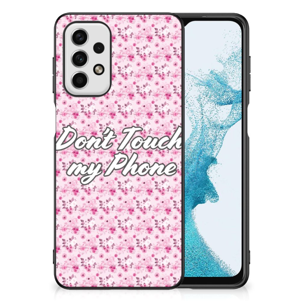 Samsung Galaxy A23 Telefoon Hoesje Flowers Pink DTMP B2C Telecom