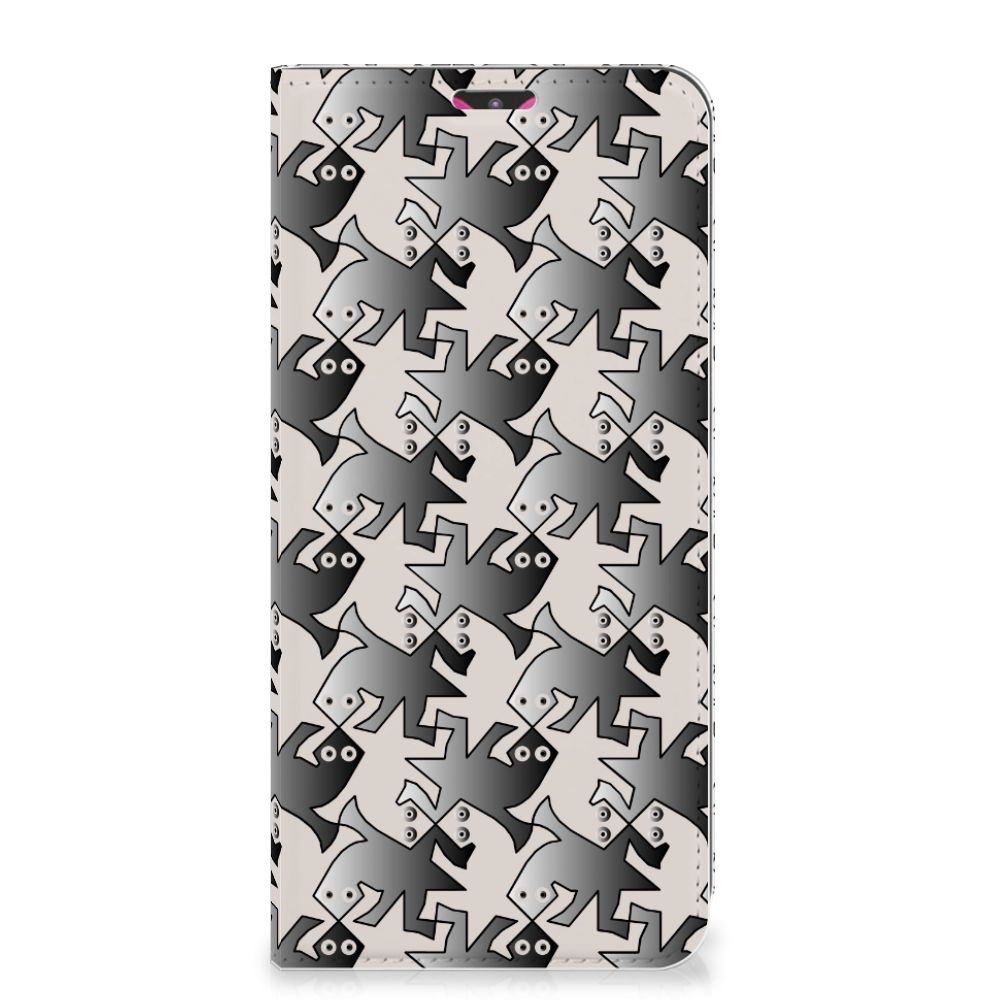 Samsung Galaxy M20 Hoesje maken Salamander Grey