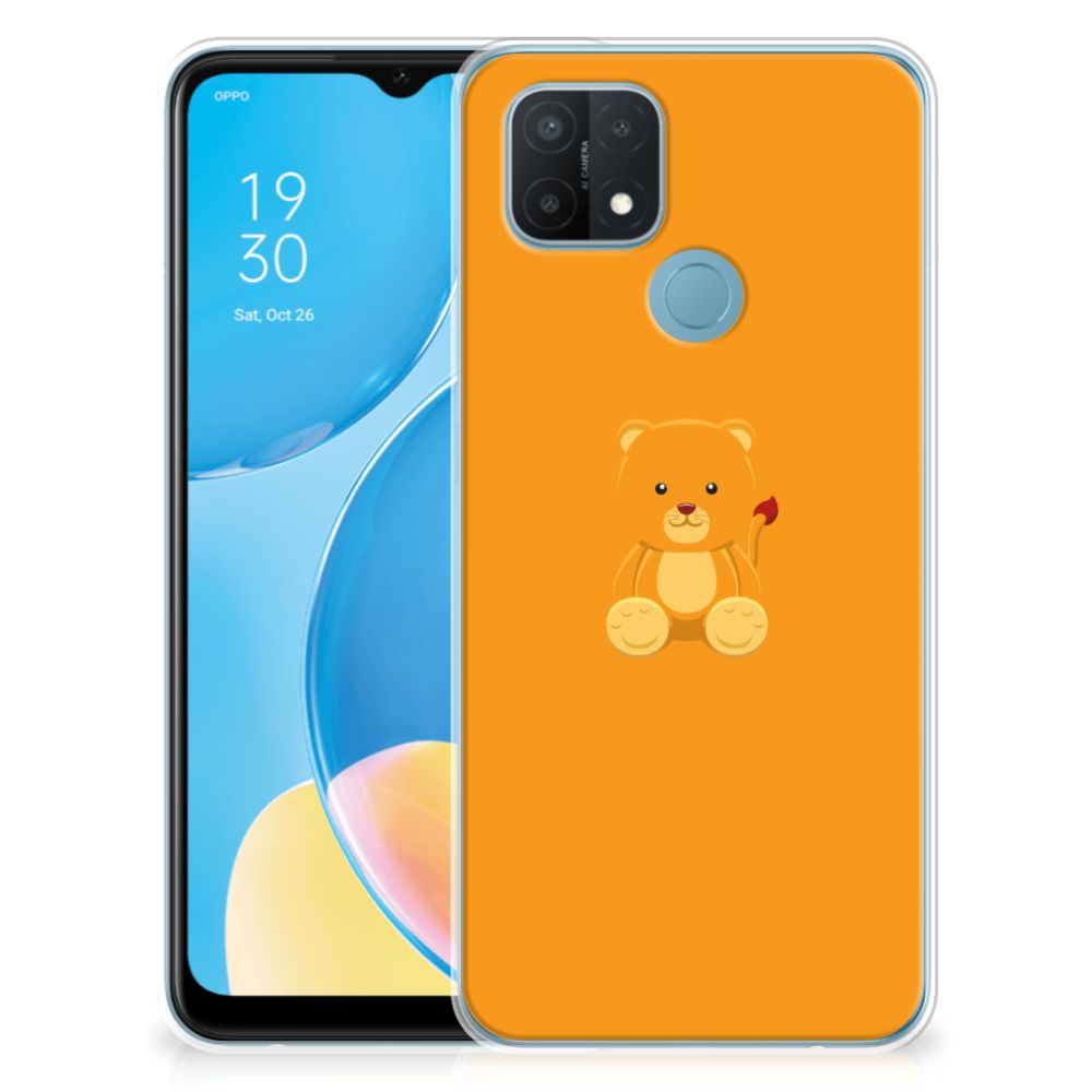 OPPO A15 Telefoonhoesje met Naam Baby Beer B2C Telecom