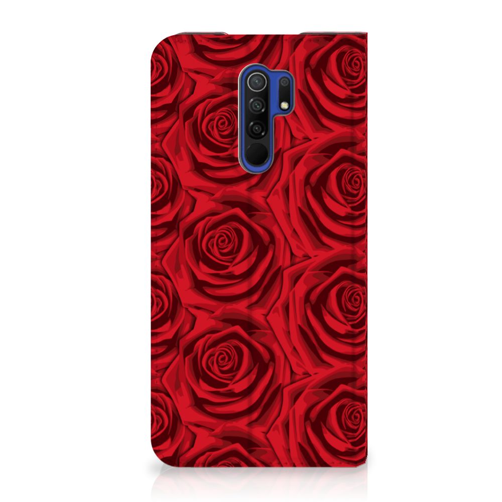 Xiaomi Redmi 9 Smart Cover Red Roses - B2C Telecom