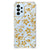 Samsung Galaxy A23 Case Gouden Bloemen - B2C Telecom