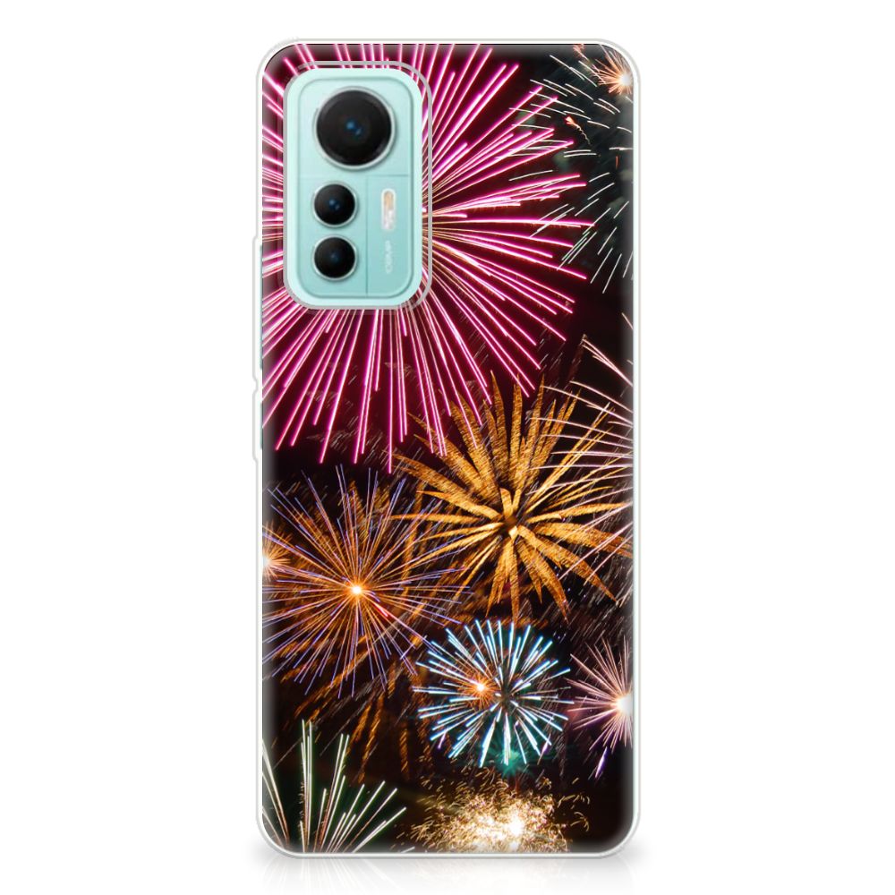 Xiaomi 12 Lite Silicone Back Cover Vuurwerk