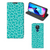 Motorola Moto G9 Play Bookcase Cracks Blue - B2C Telecom