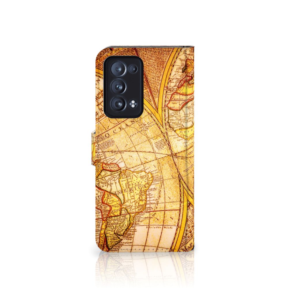 OPPO Reno 6 Pro Plus 5G Flip Cover Kompas