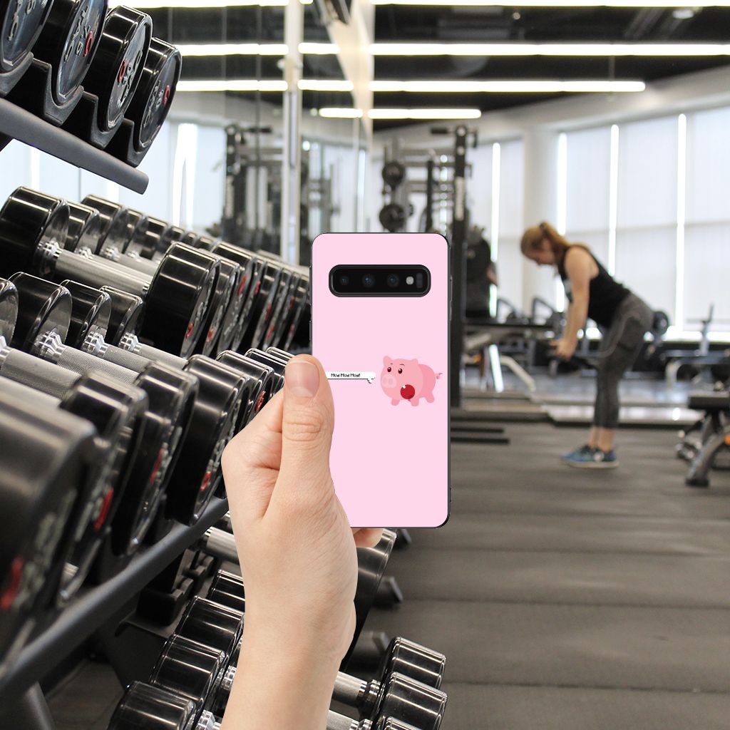Samsung Galaxy S10 Bumper Hoesje Pig Mud B2C Telecom