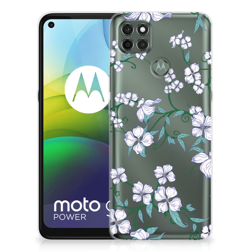 Motorola Moto G9 Power Uniek TPU Case Blossom White