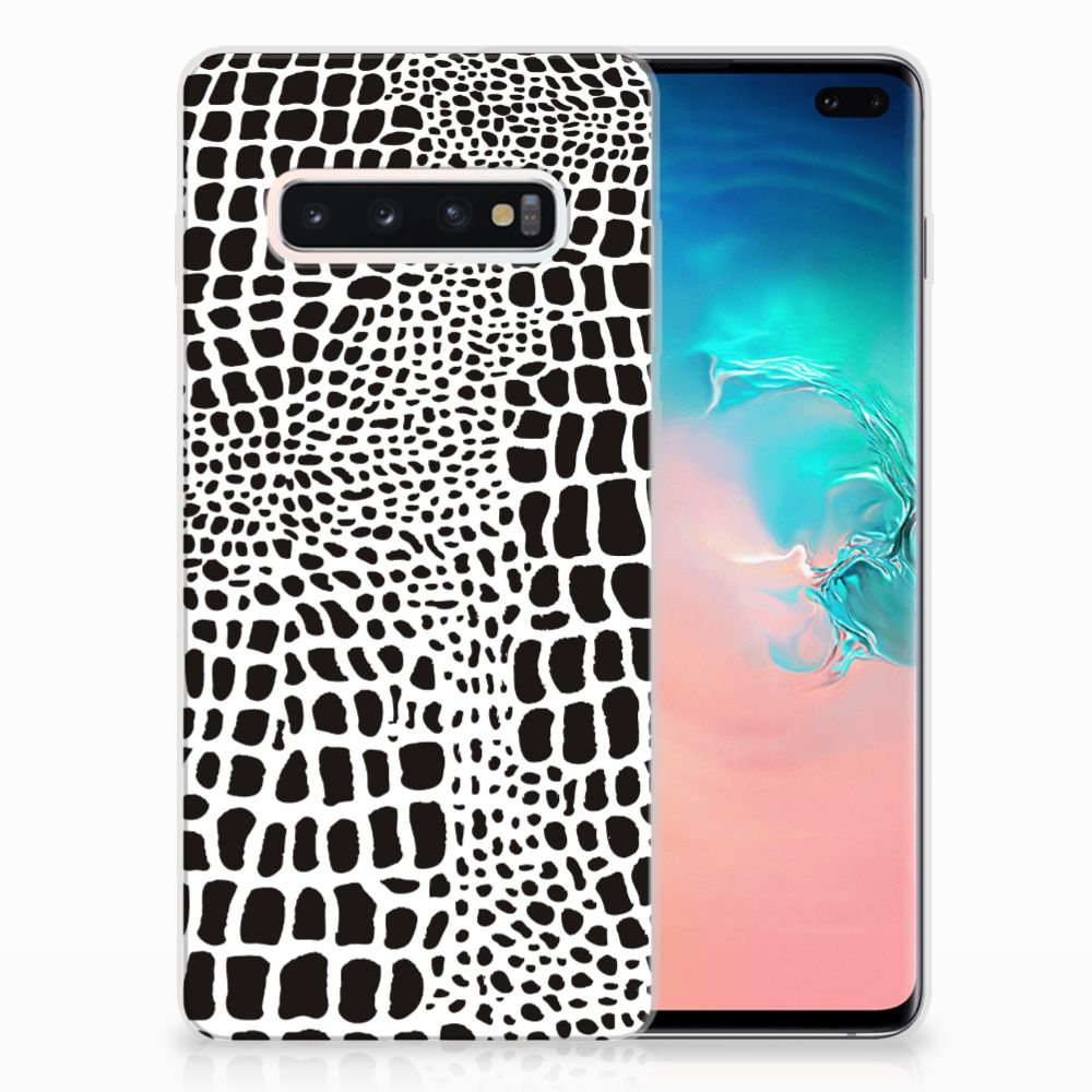 Samsung Galaxy S10 Plus TPU Hoesje Slangenprint