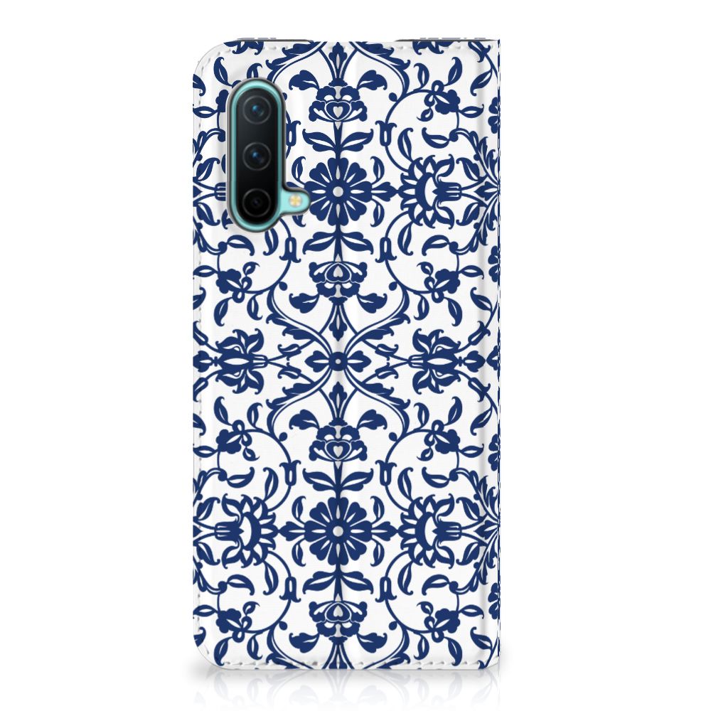 OnePlus Nord CE 5G Smart Cover Flower Blue - B2C Telecom