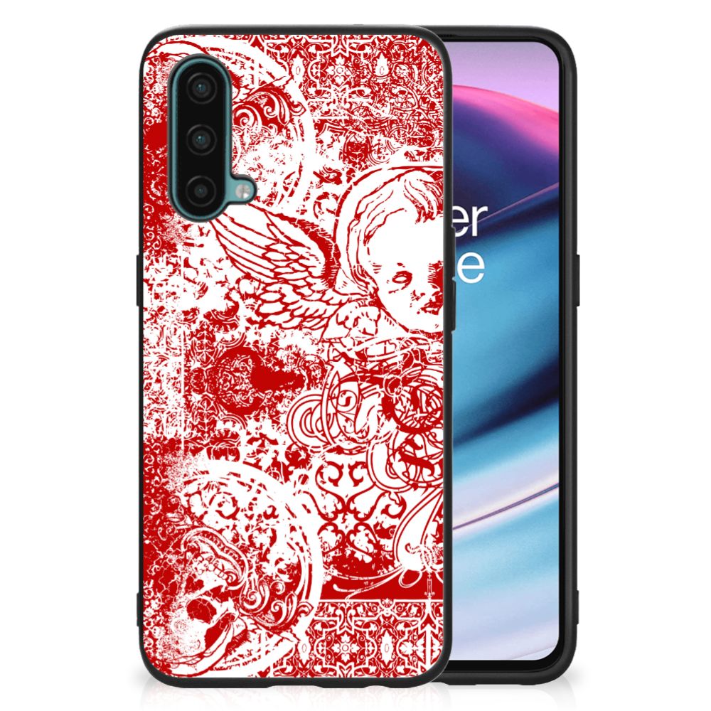 Telefoonhoesje OnePlus Nord CE 5G Angel Skull Rood B2C Telecom