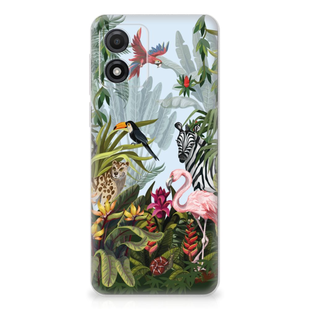 TPU Hoesje voor Motorola Moto E13 Jungle