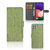 Samsung Galaxy A22 5G Book Style Case Green Wood