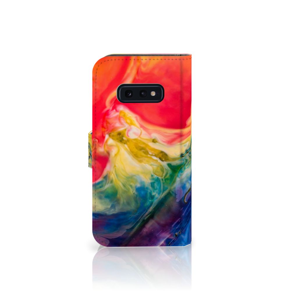 Hoesje Samsung Galaxy S10e Watercolor Dark