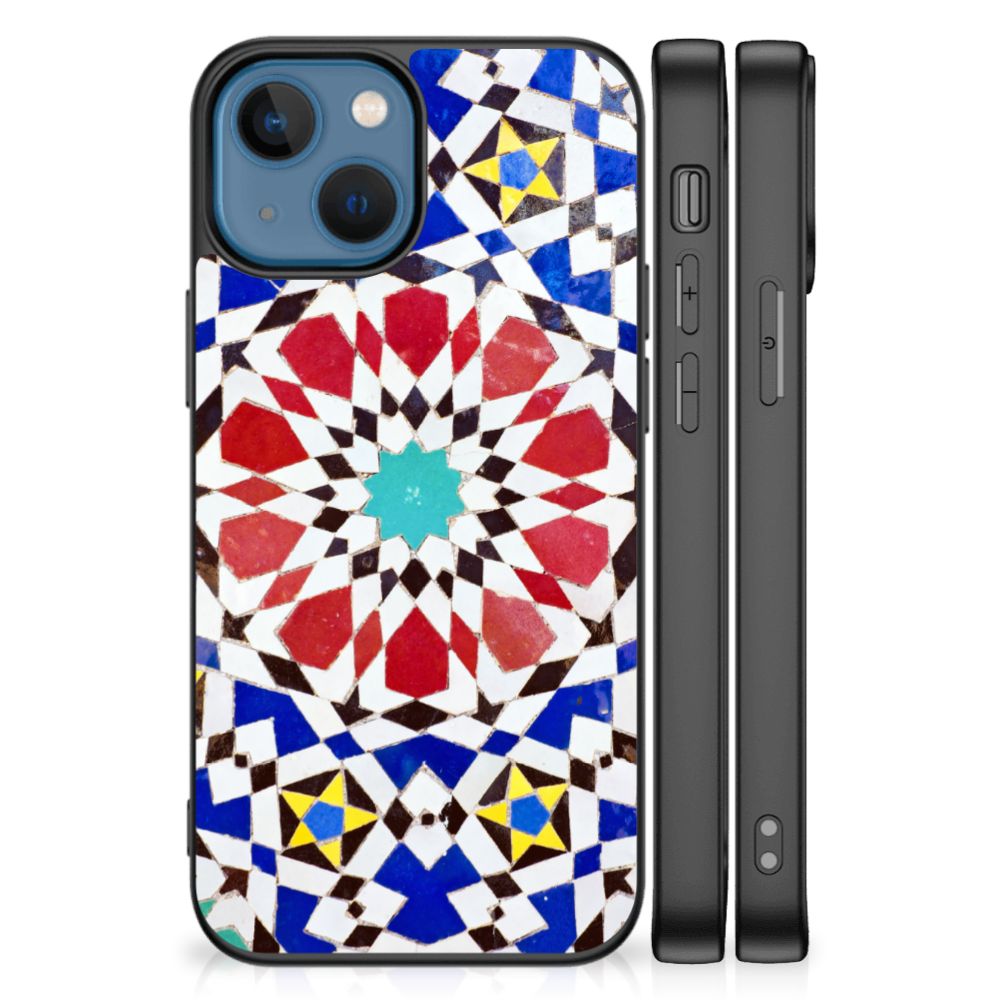 Apple iPhone 13 Marmeren Print Telefoonhoesje Mozaïek B2C Telecom