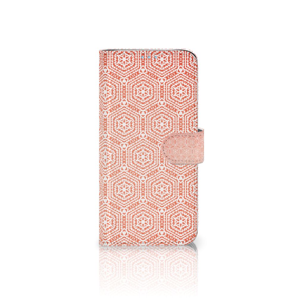 Huawei P40 Lite Telefoon Hoesje Pattern Orange