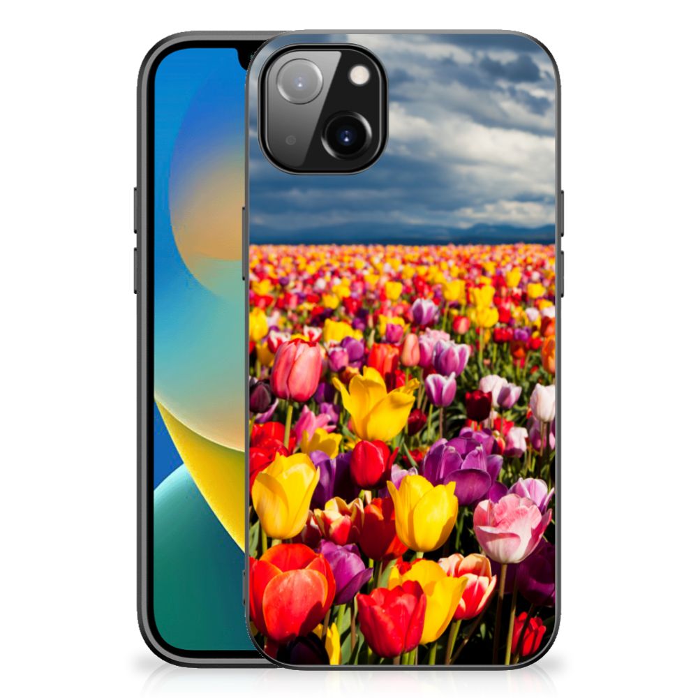iPhone 14 Plus Bloemen Hoesje Tulpen