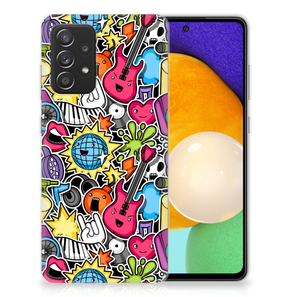 Samsung Galaxy A52 (5G/4G) Silicone Back Cover Punk Rock