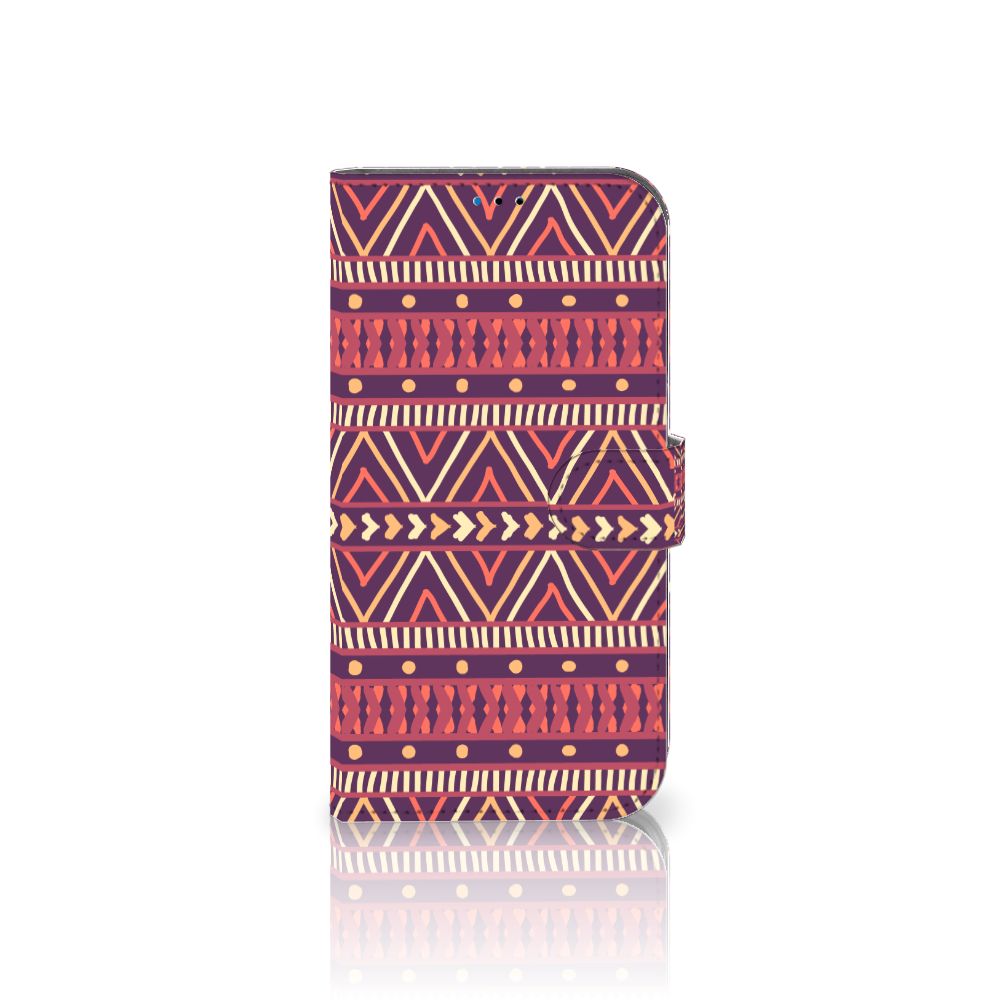 iPhone 14 Pro Max Telefoon Hoesje Aztec Paars