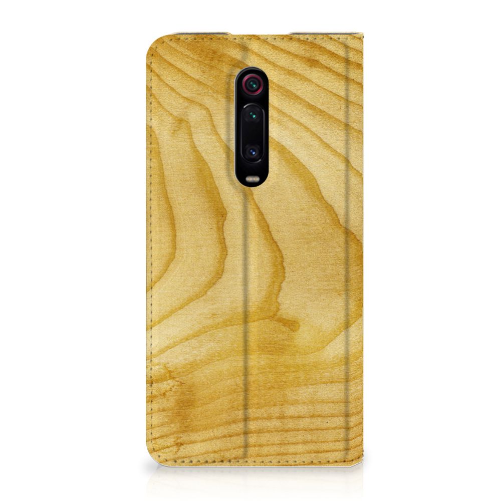 Xiaomi Redmi K20 Pro Book Wallet Case Licht Hout - B2C Telecom