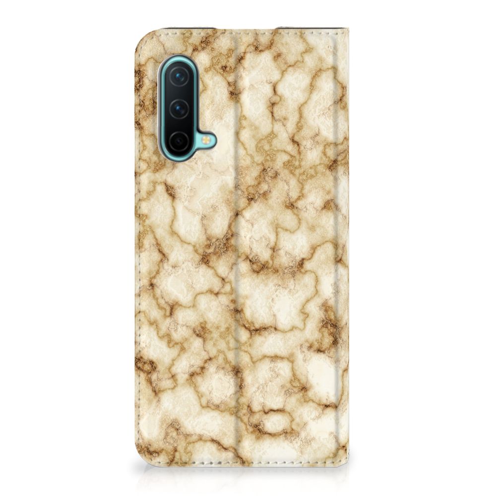 OnePlus Nord CE 5G Standcase Marmer Goud - B2C Telecom