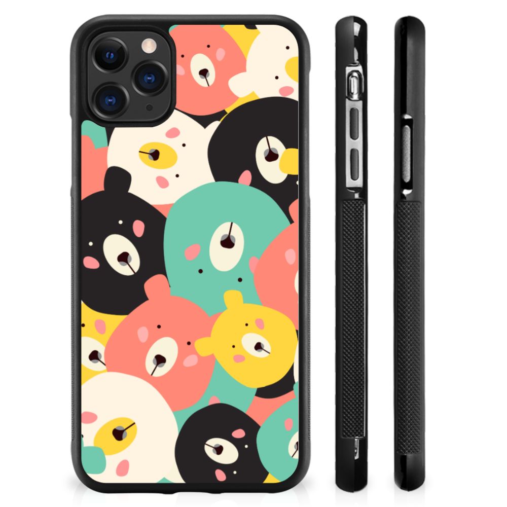 Apple iPhone 11 Pro Max Bumper Hoesje Bears B2C Telecom