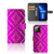 Wallet Case iPhone 13 Pro Max Barok Roze met elegant roze barok ontwerp en ruimte voor kaarten📱