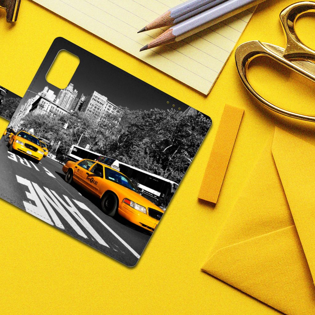 Samsung Galaxy A02s | M02s Flip Cover New York Taxi