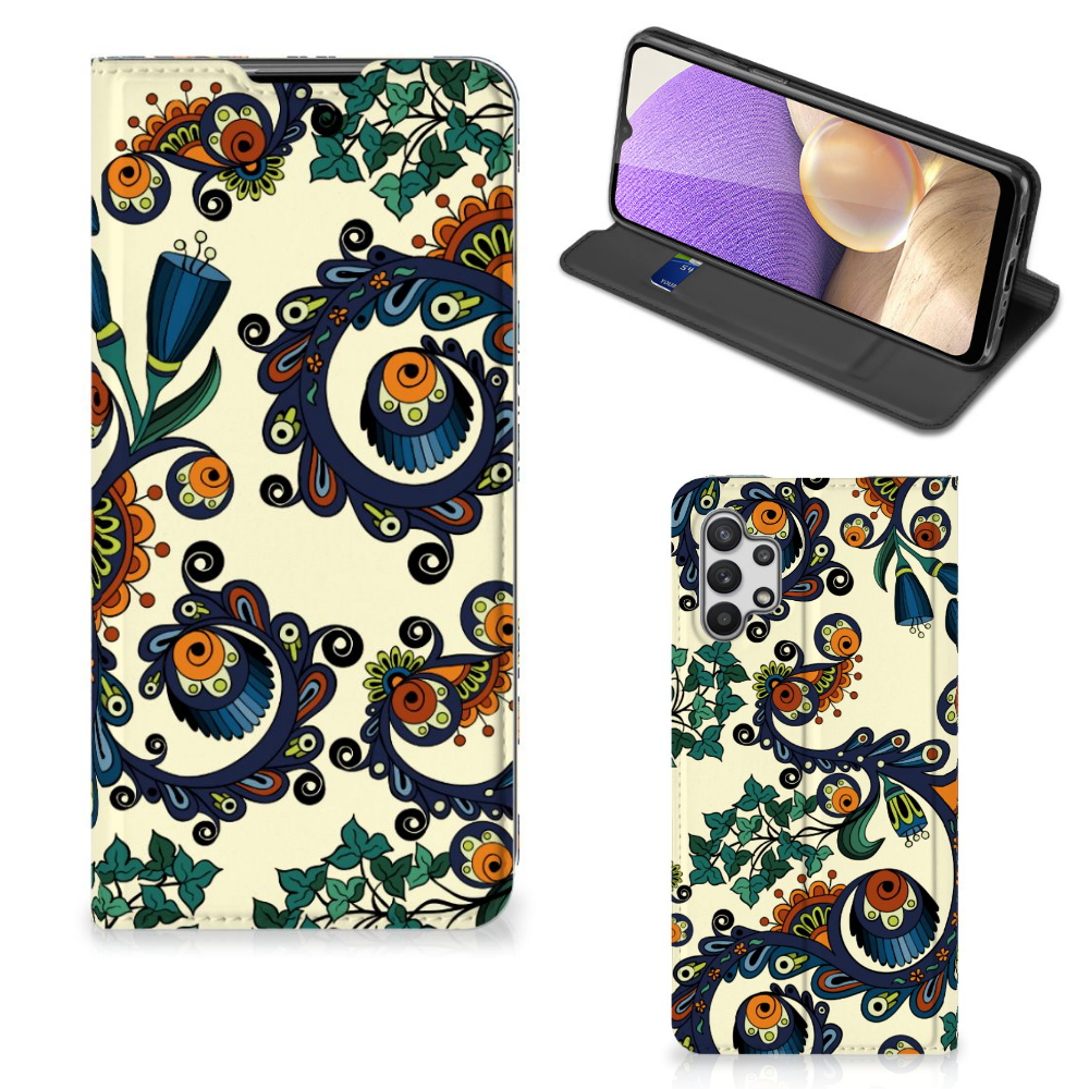 Telefoon Hoesje Samsung Galaxy A32 5G Barok Flower - B2C Telecom