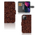 iPhone 13 Mini Book Cover Koffiebonen