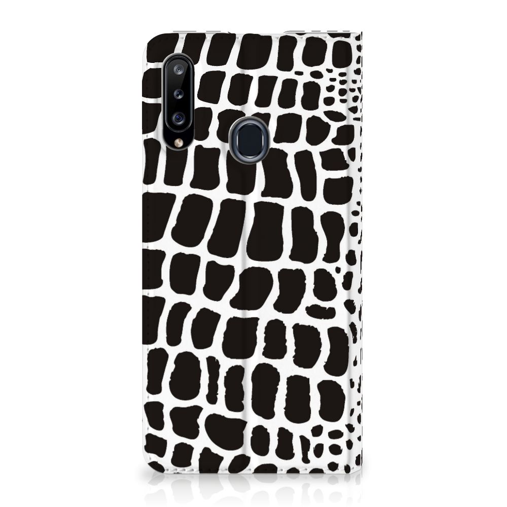 Samsung Galaxy A20s Hoesje maken Slangenprint - B2C Telecom