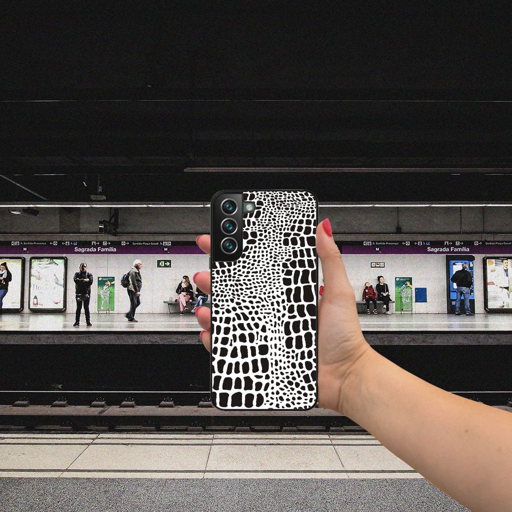 Samsung Galaxy S22 Plus Dierenprint Telefoonhoesje Slangenprint B2C Telecom
