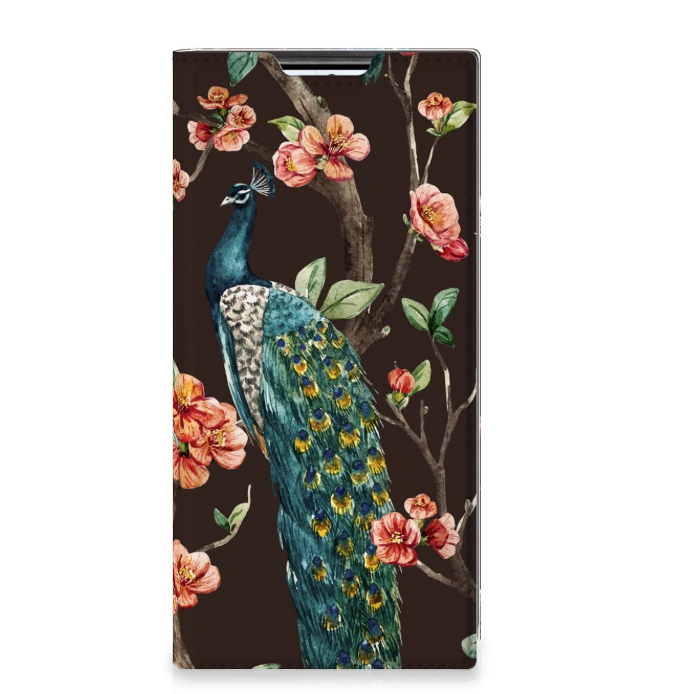 Samsung Galaxy S22 Ultra Hoesje maken Pauw met Bloemen