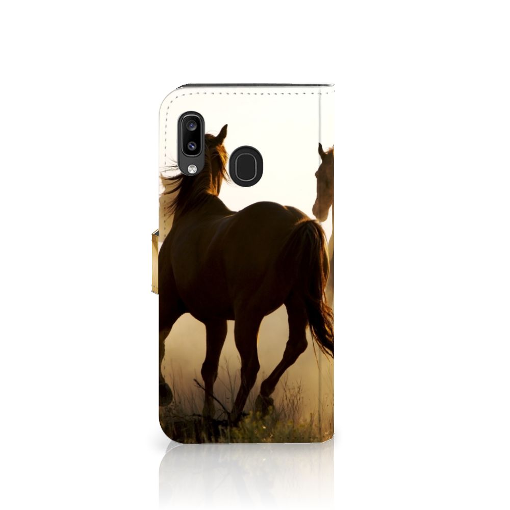 Samsung Galaxy A30 Telefoonhoesje met Pasjes Design Cowboy