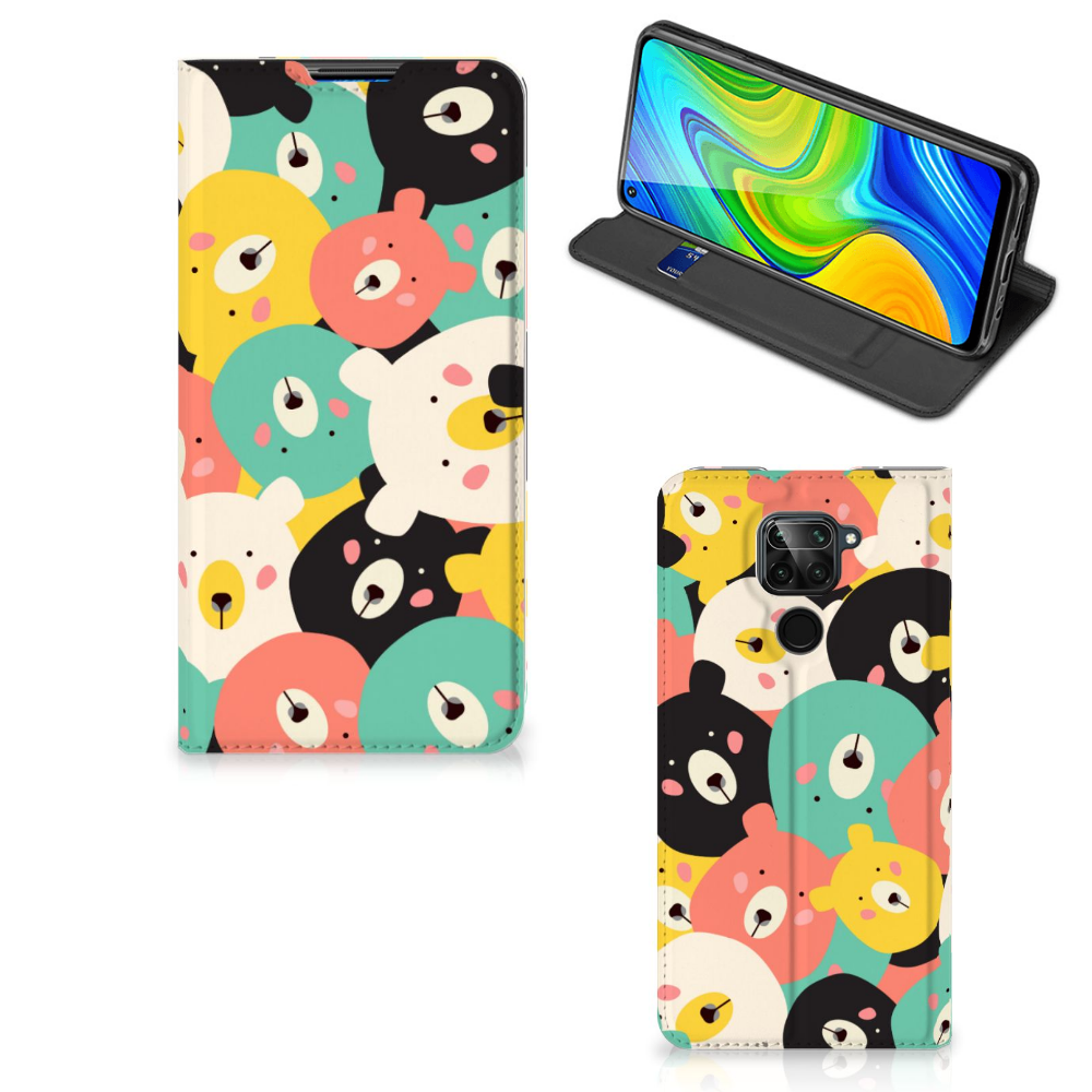 Xiaomi Redmi Note 9 Magnet Case Bears - B2C Telecom