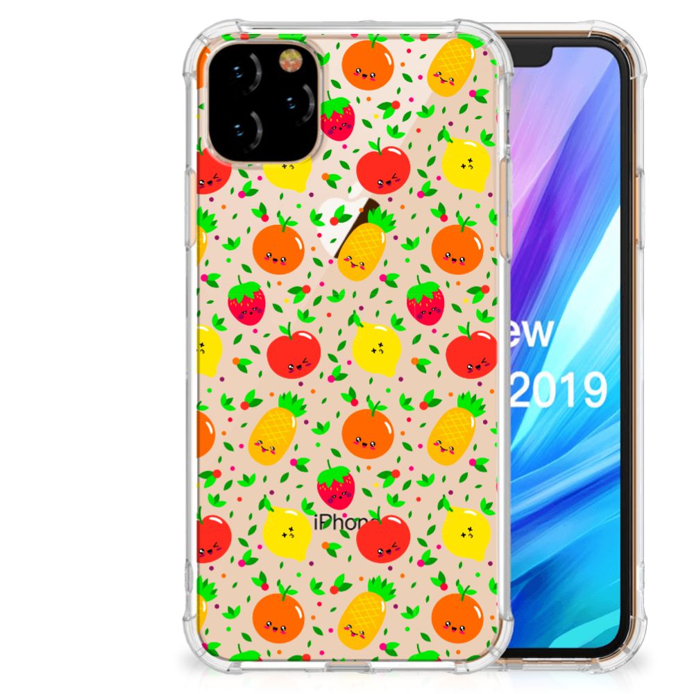 Apple iPhone 11 Pro Max Beschermhoes Fruits
