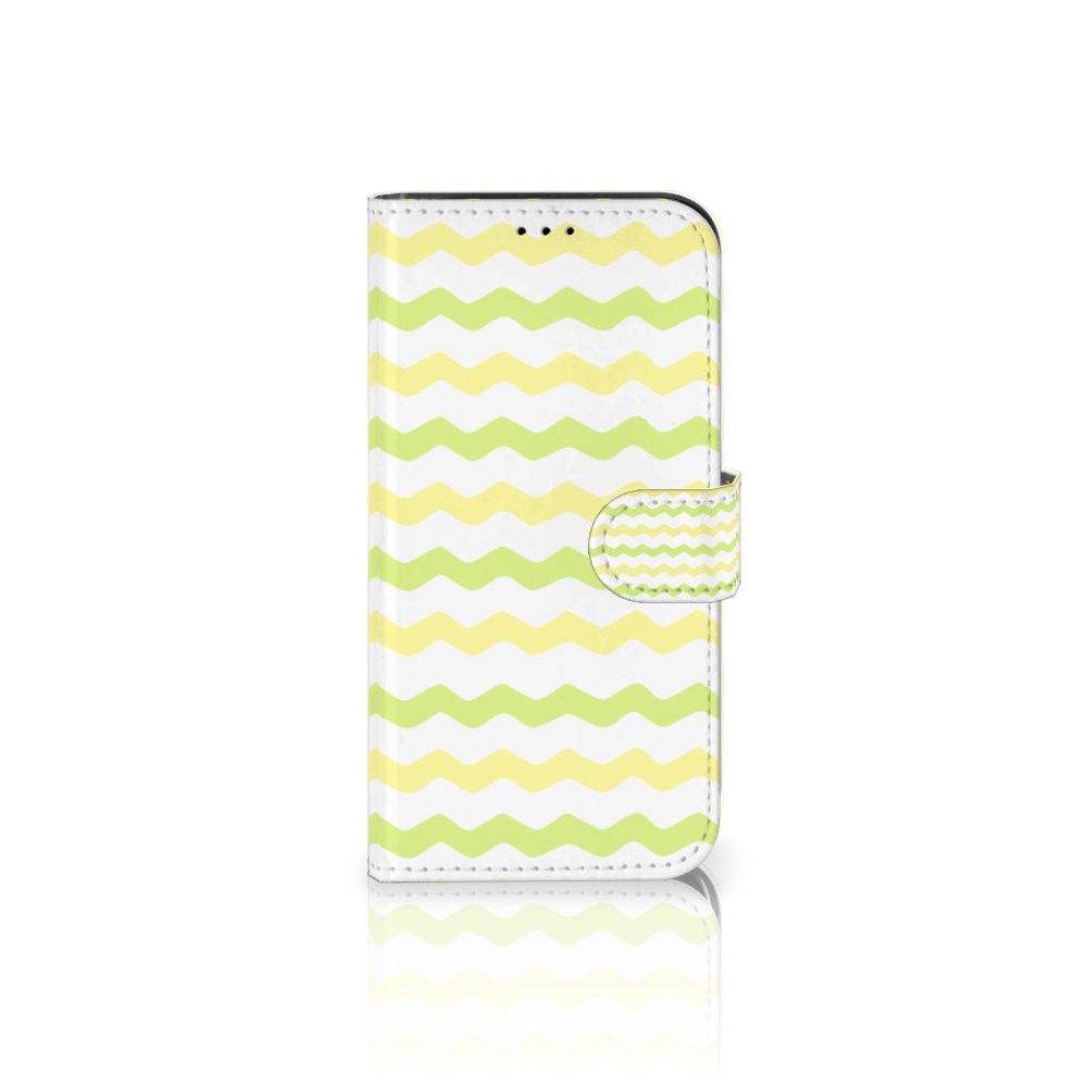 iPhone 13 Pro Telefoon Hoesje Waves Yellow