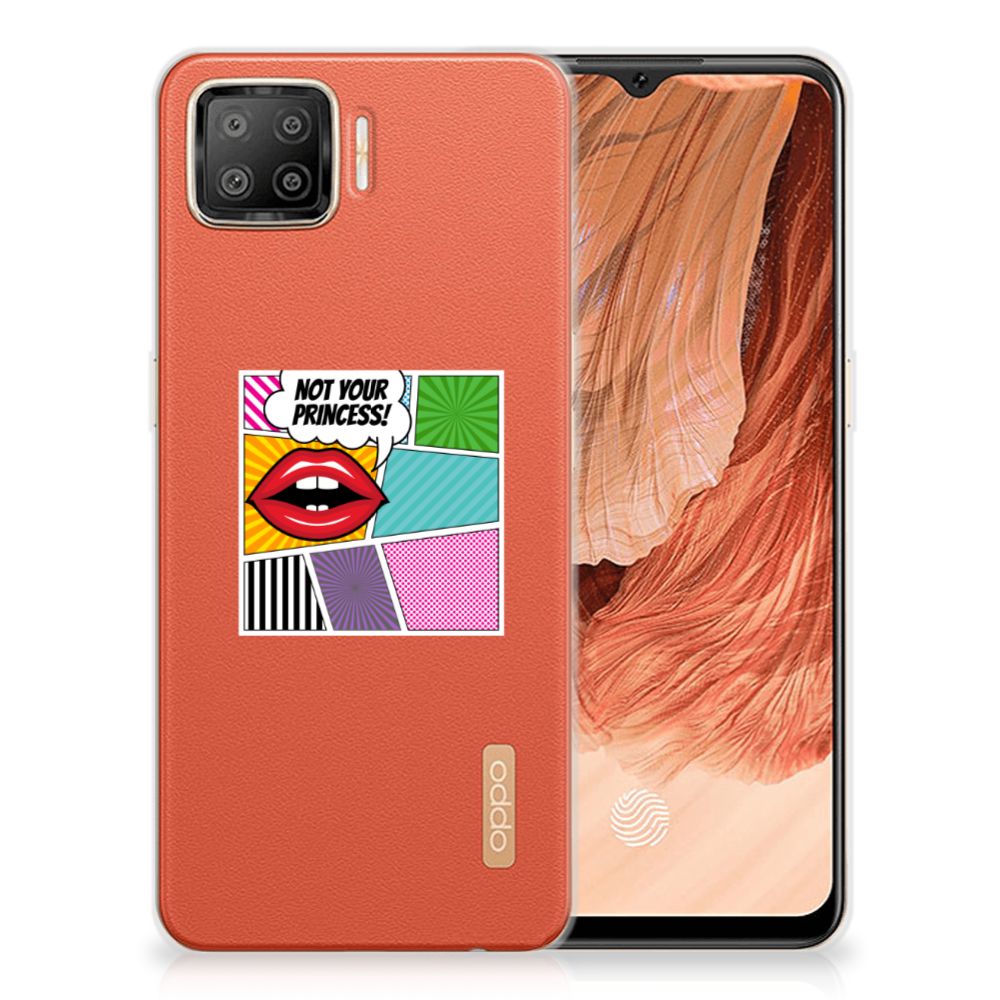 OPPO A73 4G Silicone Back Cover Popart Princess B2C Telecom