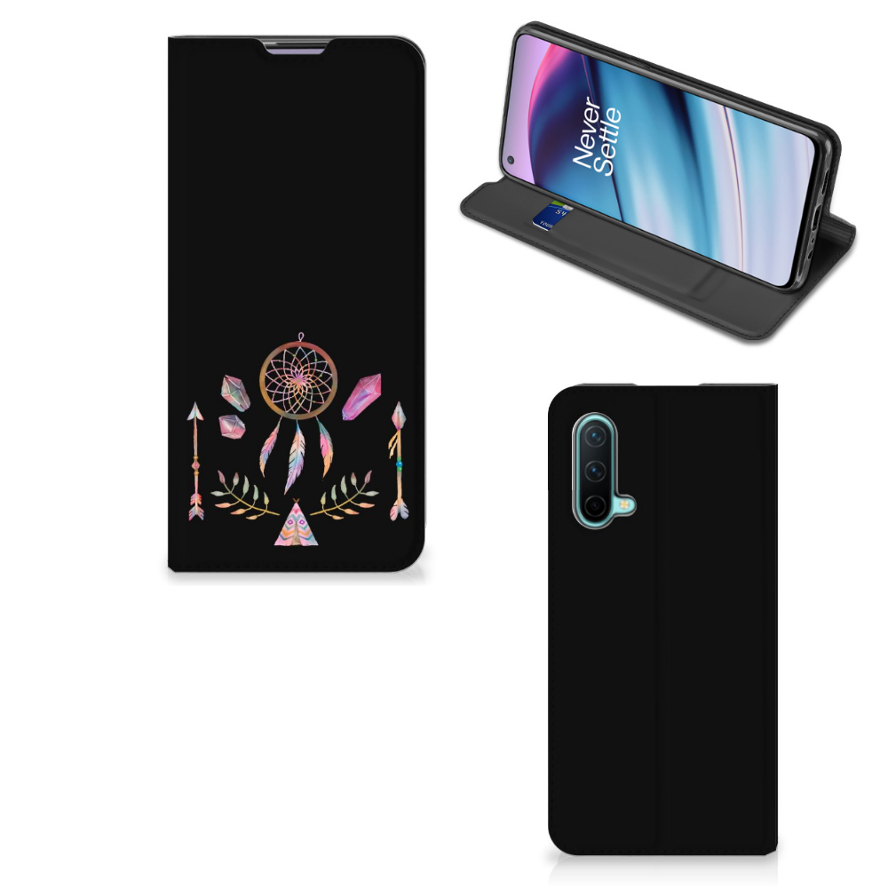 OnePlus Nord CE 5G Magnet Case Boho Dreamcatcher - B2C Telecom