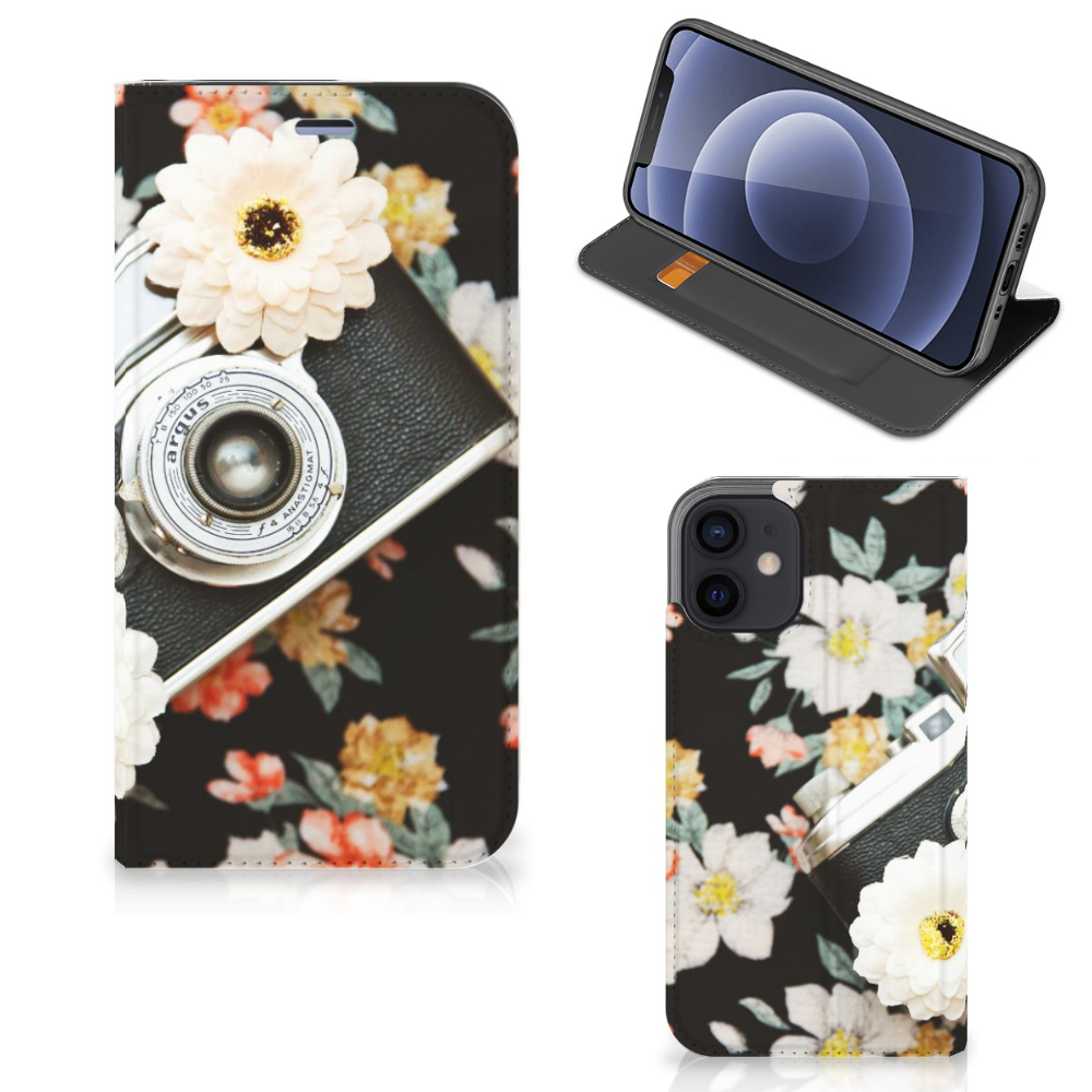 iPhone 12 Mini Stand Case Vintage Camera - B2C Telecom
