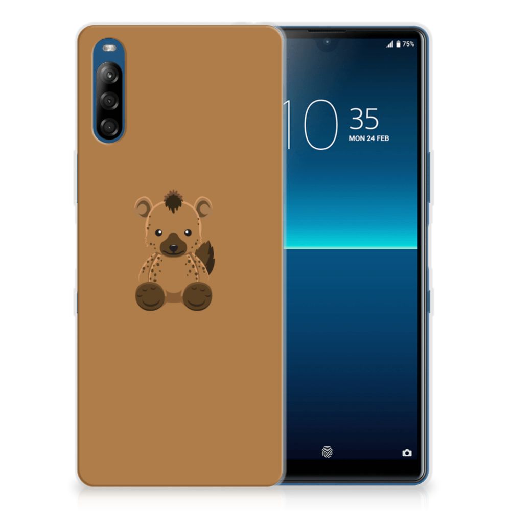 Sony Xperia L4 Telefoonhoesje met Naam Baby Hyena B2C Telecom
