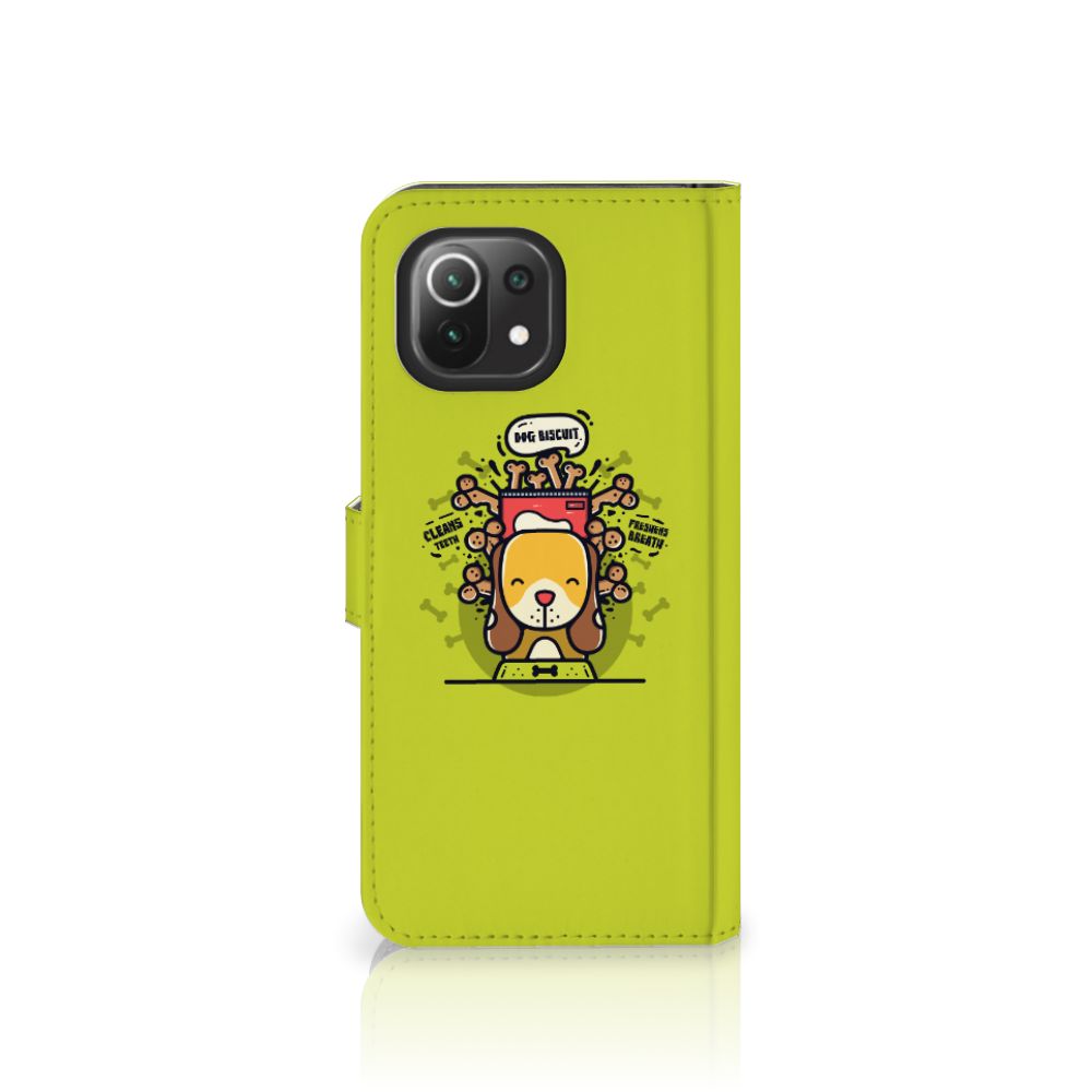 Xiaomi 11 Lite 5G NE | Mi 11 Lite Leuk Hoesje Doggy Biscuit